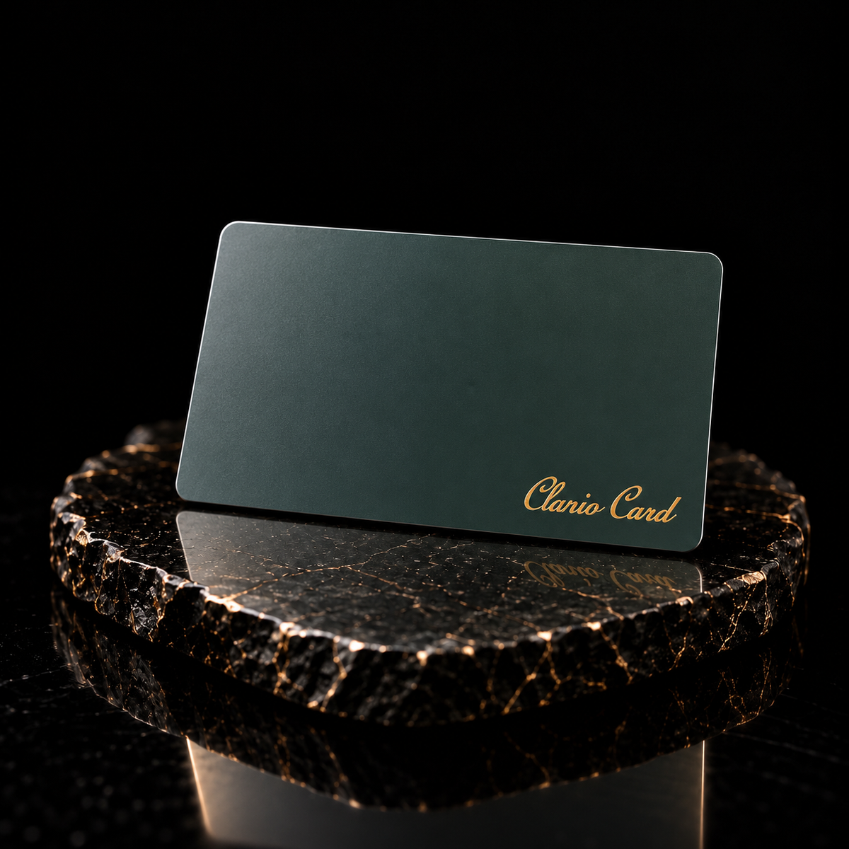 Carte de Visite NFC ClarioCard — 3 Finitions : Bordeaux · Vert · Bleu · Sans abonnement